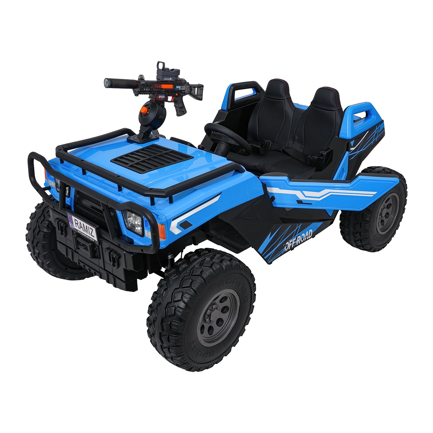 Kočárek PROSPECTOR 4x4 STRONG modrý