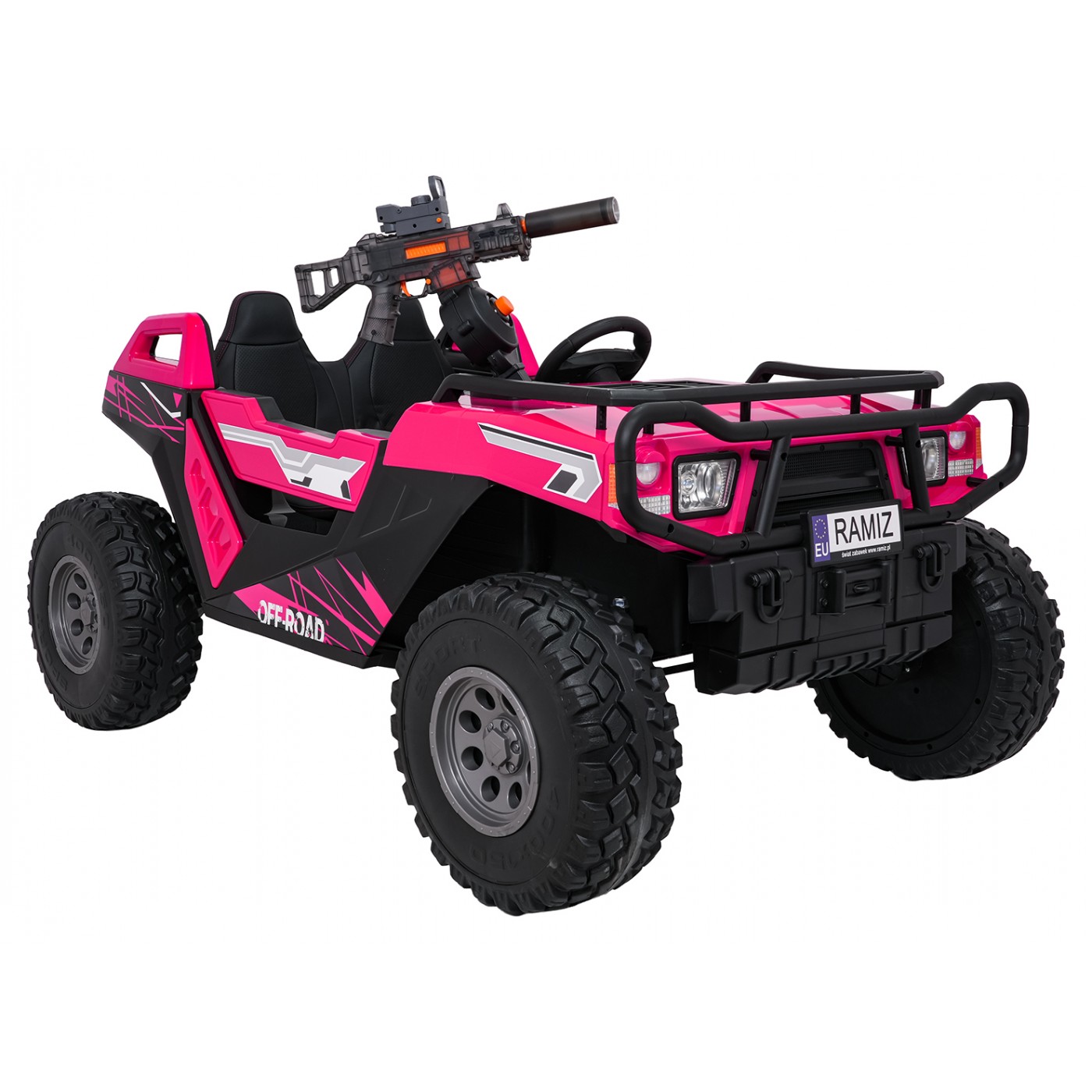 Kočárek PROSPECTOR 4x4 STRONG růžový
