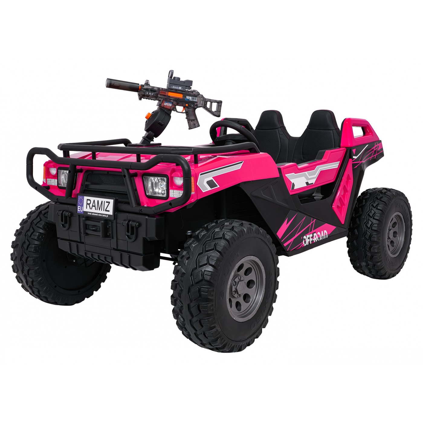 Kočárek PROSPECTOR 4x4 STRONG růžový