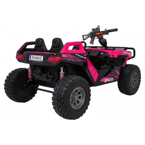 Kočárek PROSPECTOR 4x4 STRONG růžový
