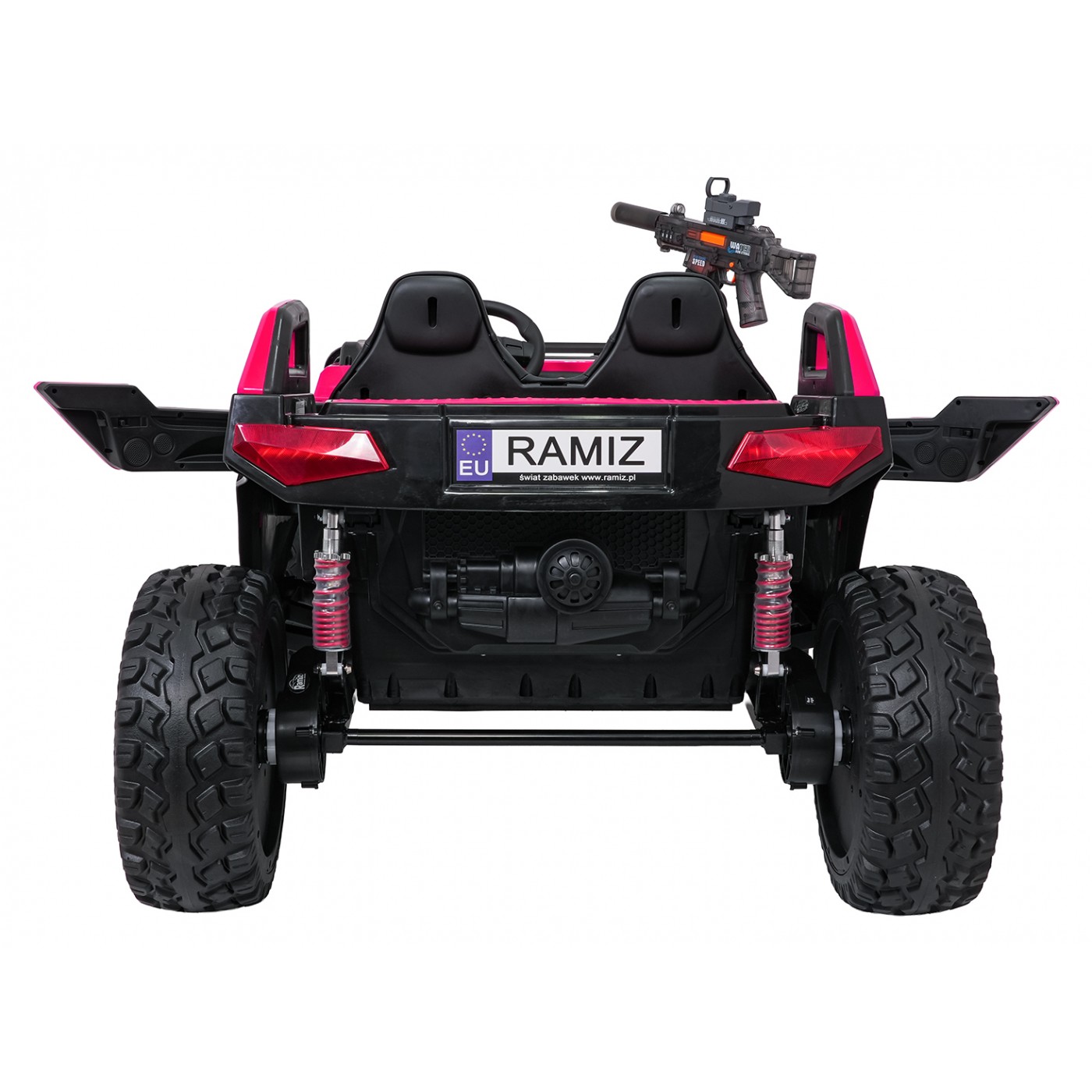 Kočárek PROSPECTOR 4x4 STRONG růžový