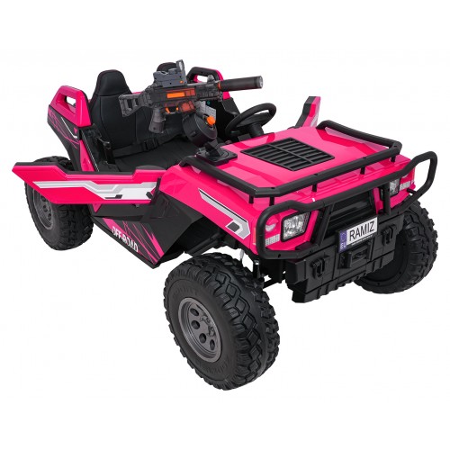 Kočárek PROSPECTOR 4x4 STRONG růžový