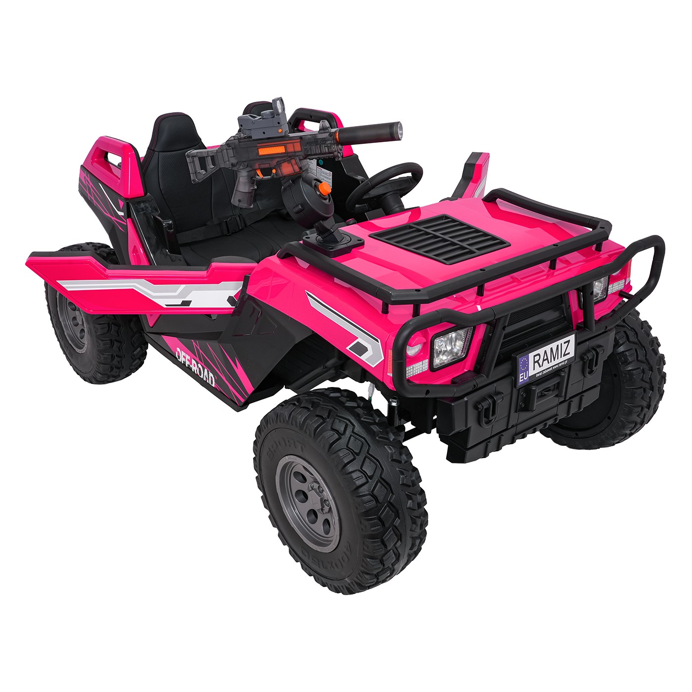 Kočárek PROSPECTOR 4x4 STRONG růžový