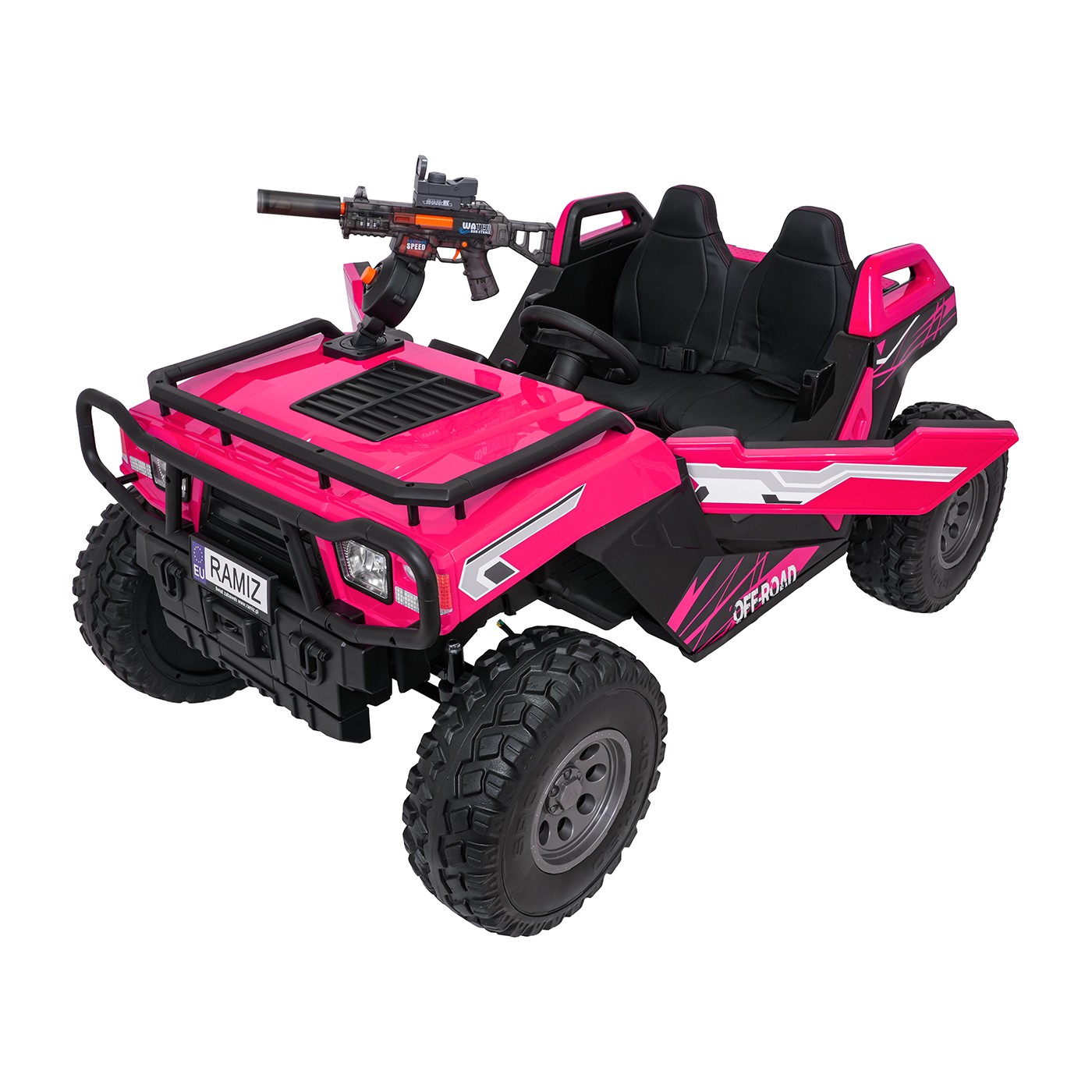 Kočárek PROSPECTOR 4x4 STRONG růžový