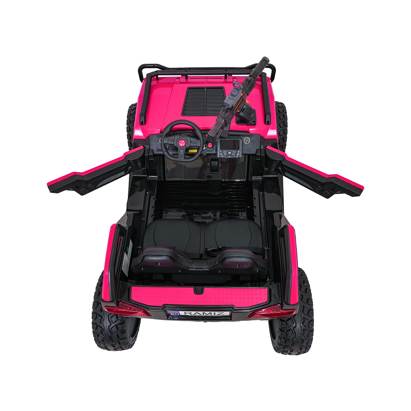 Kočárek PROSPECTOR 4x4 STRONG růžový