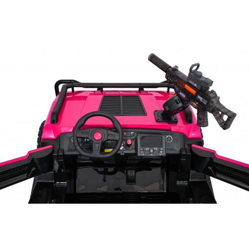 Kočárek PROSPECTOR 4x4 STRONG růžový