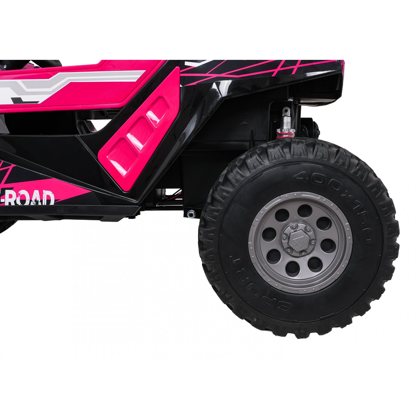 Kočárek PROSPECTOR 4x4 STRONG růžový