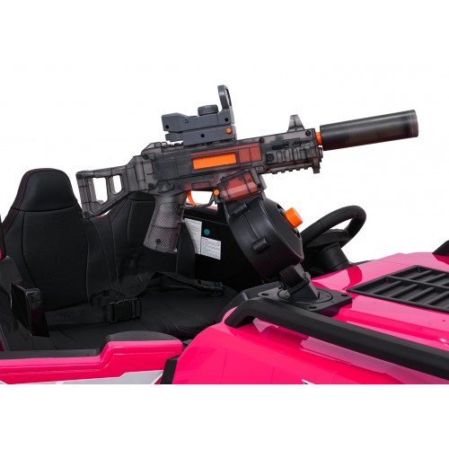 Kočárek PROSPECTOR 4x4 STRONG růžový
