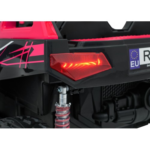 Kočárek PROSPECTOR 4x4 STRONG růžový