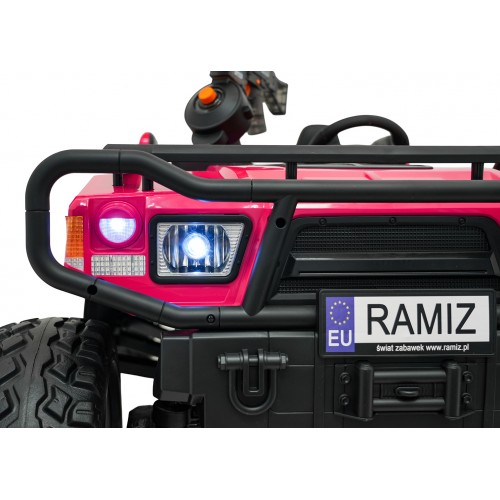 Kočárek PROSPECTOR 4x4 STRONG růžový