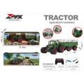 R/C traktor s přívěsem a sklápěčem