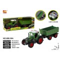 Traktor s přívěsem se světly a zvukovou funkcí