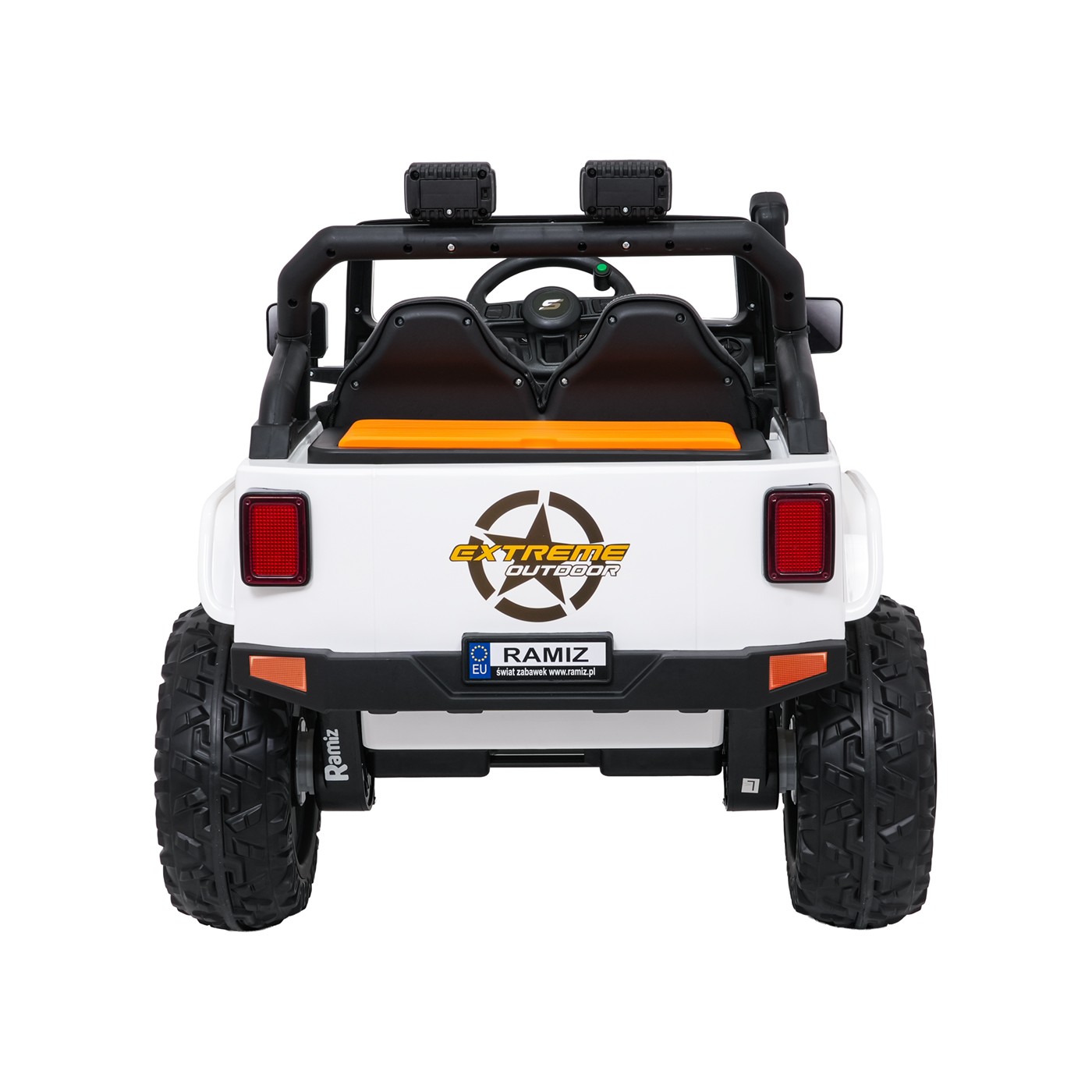 Jeep Monster Vozidlo Bílá