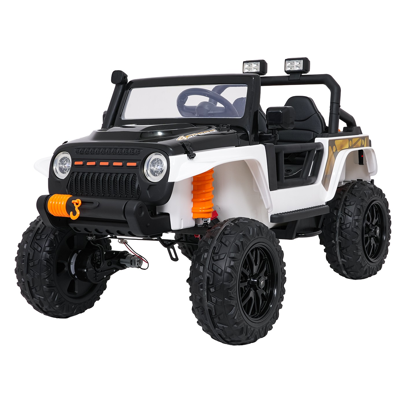 Jeep Monster Vozidlo Bílá
