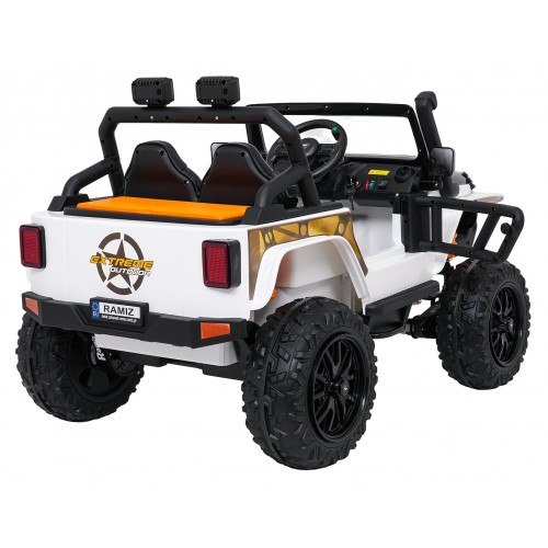 Jeep Monster Vozidlo Bílá
