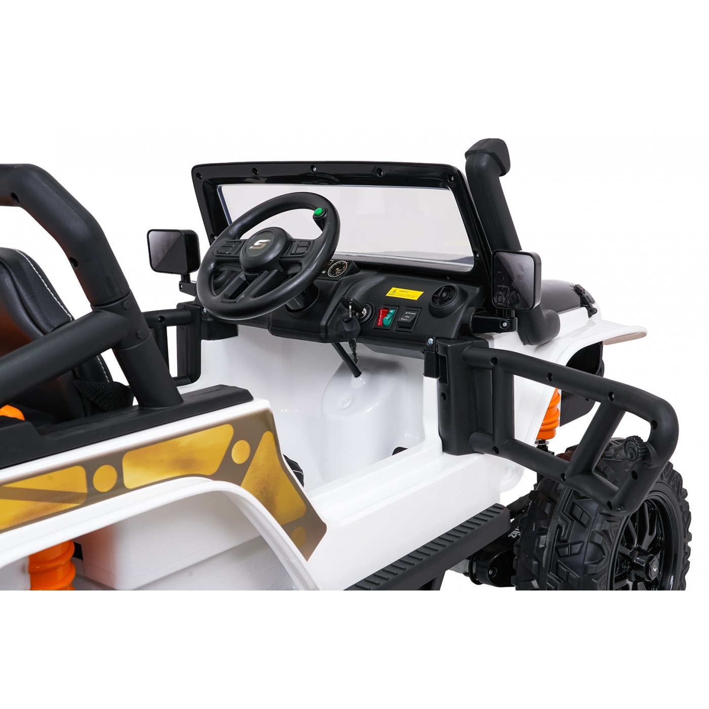 Jeep Monster Vozidlo Bílá