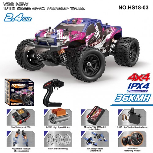 R/C 2,4GHz auto STORM