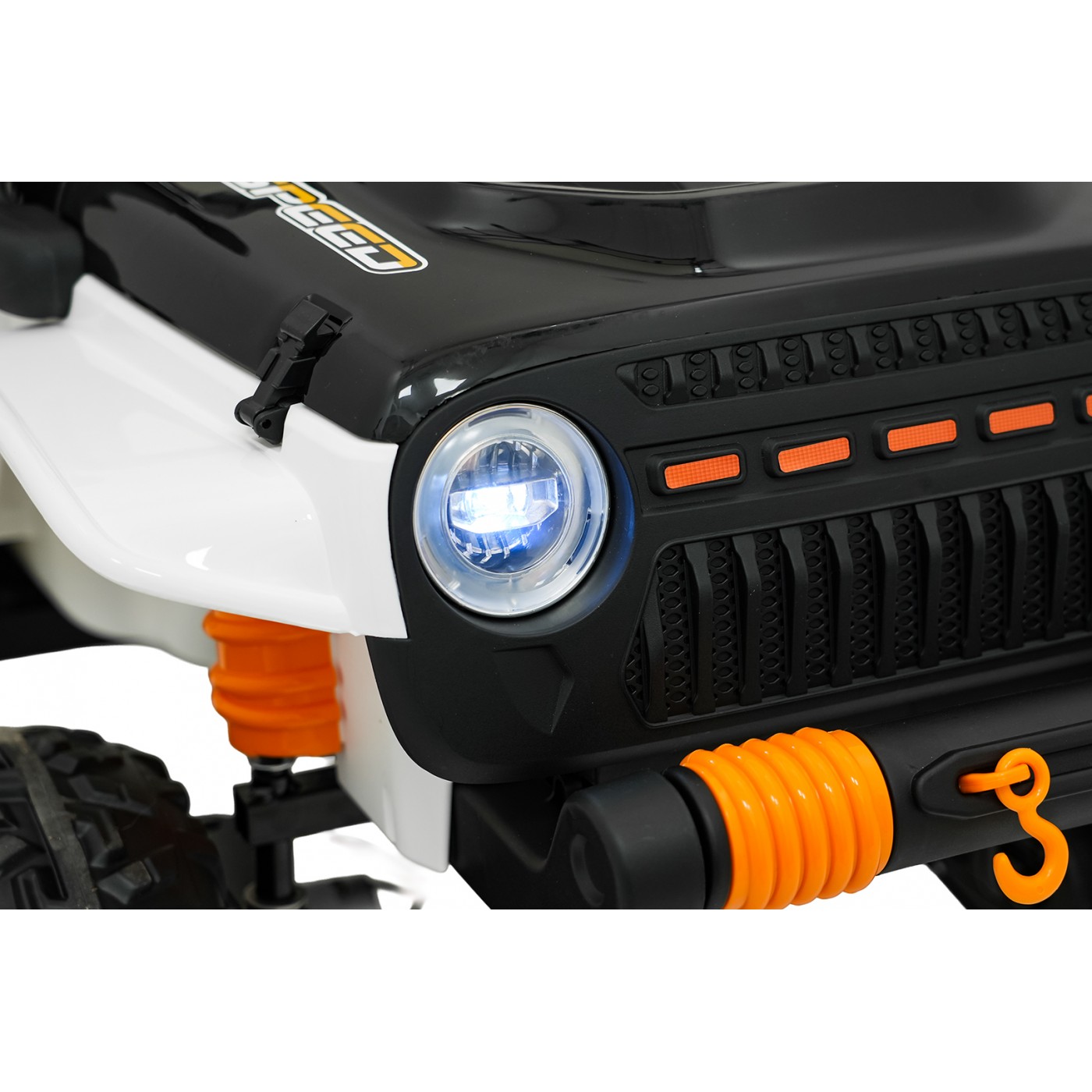 Jeep Monster Vozidlo Bílá