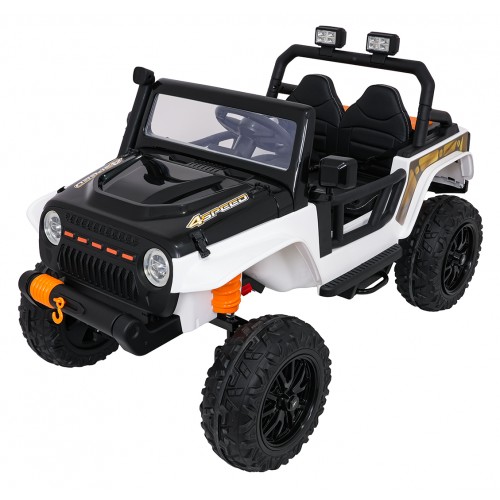 Jeep Monster Vozidlo Bílá