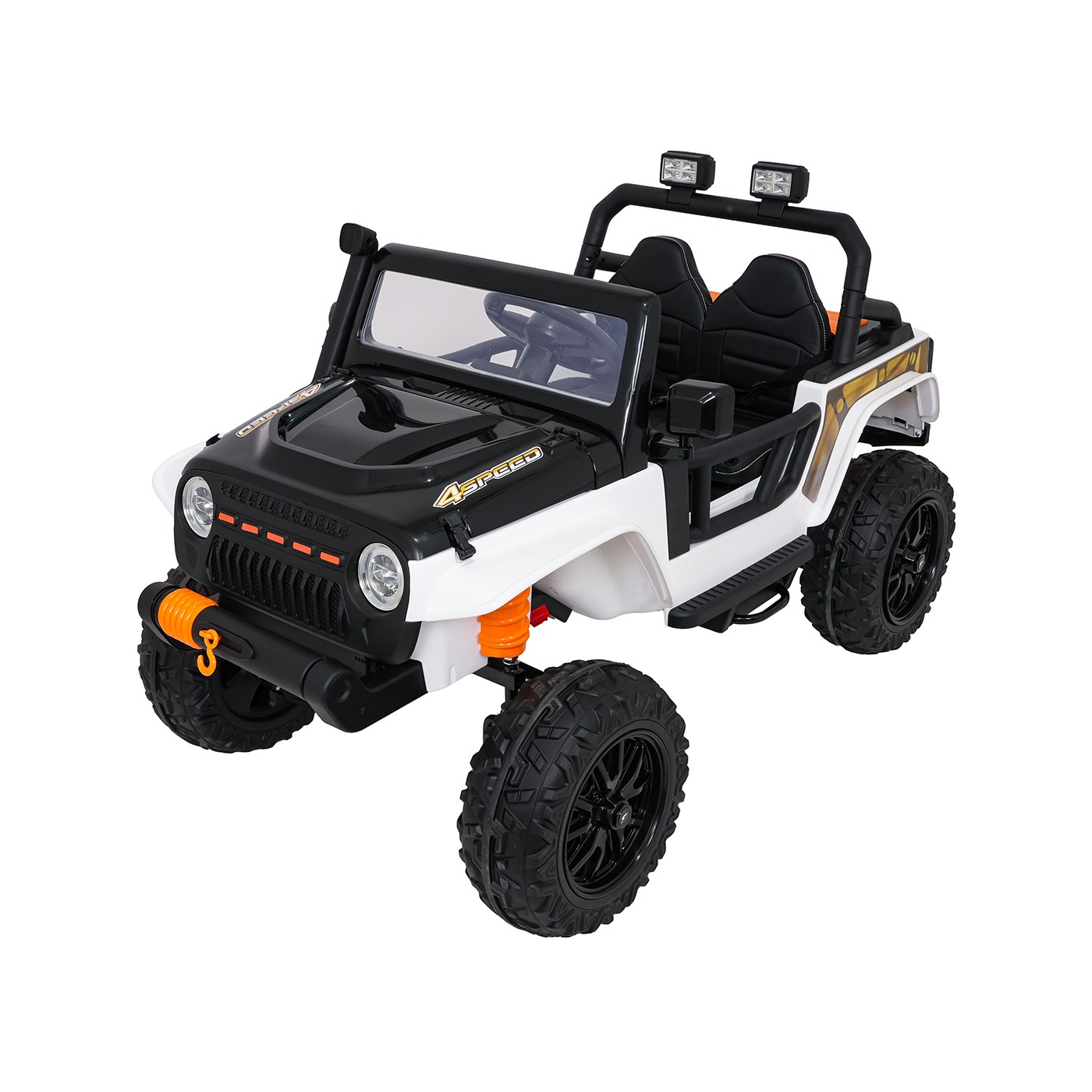 Jeep Monster Vozidlo Bílá