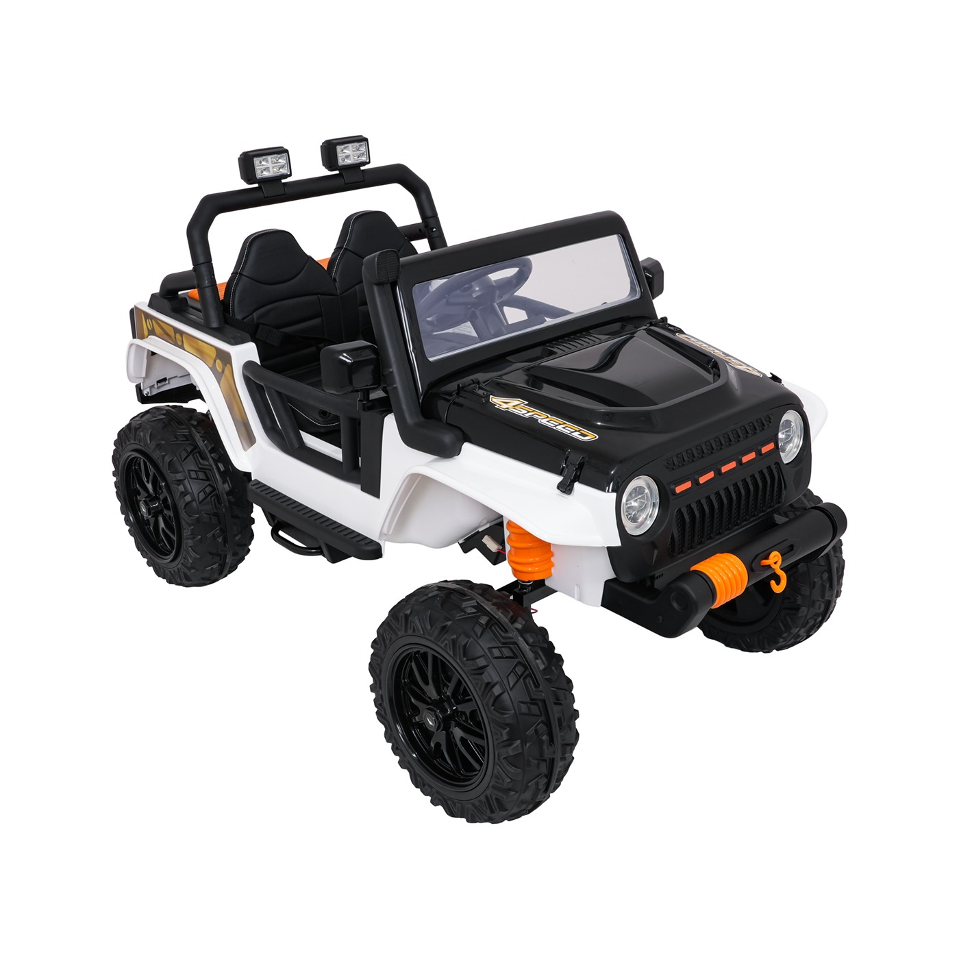 Jeep Monster Vozidlo Bílá