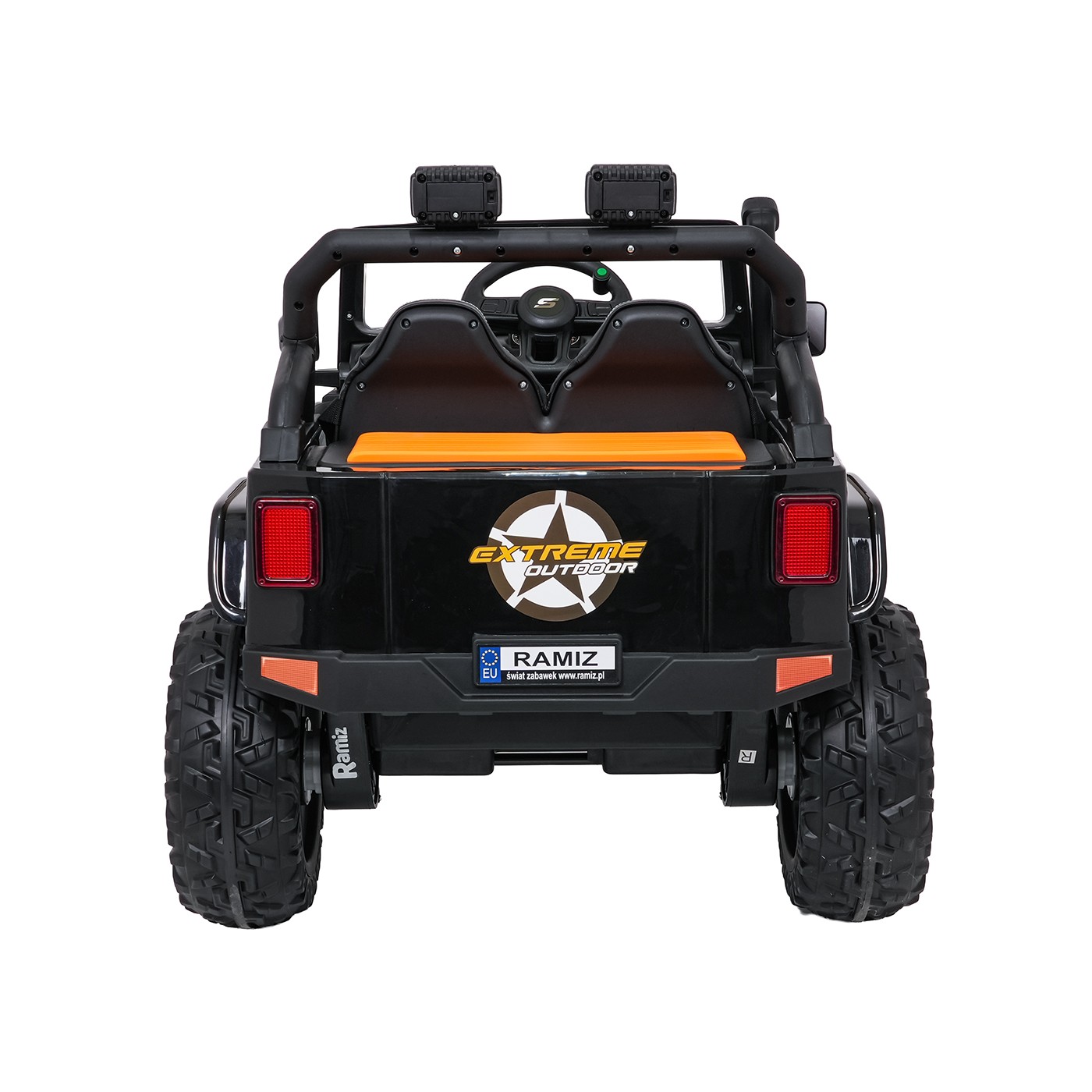 Jeep Monster Vozidlo Černá