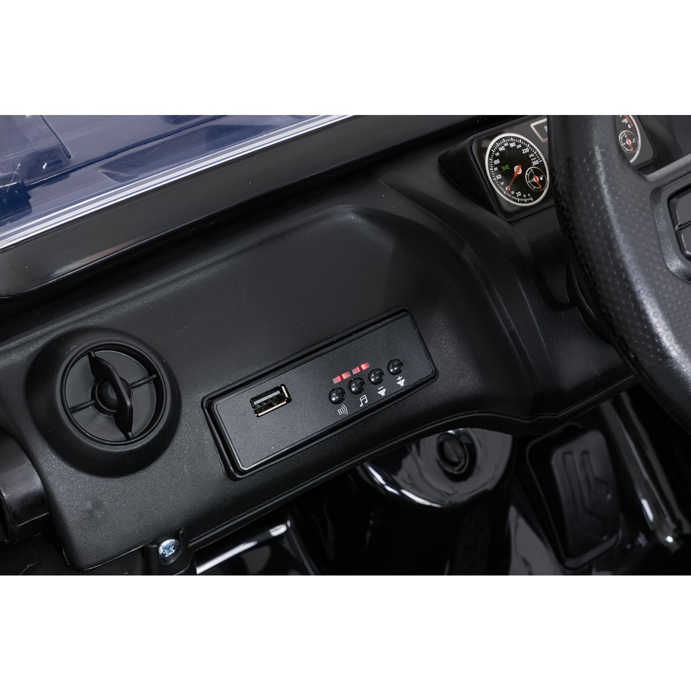 Jeep Monster Vozidlo Černá