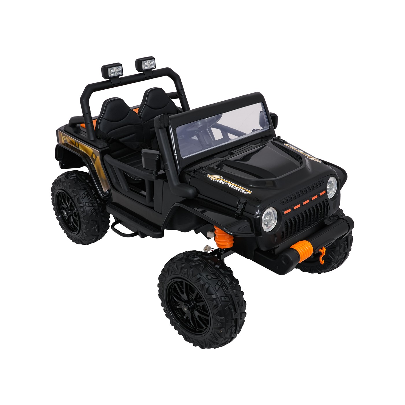 Jeep Monster Vozidlo Černá