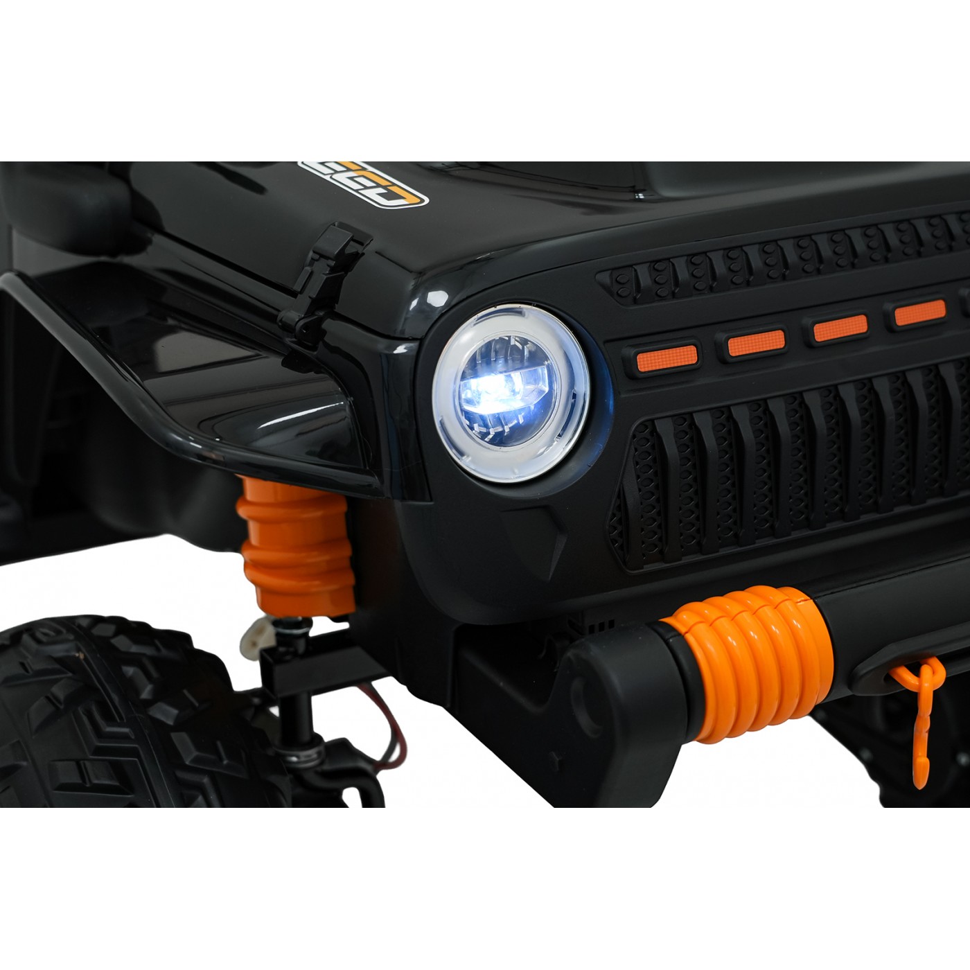 Jeep Monster Vozidlo Černá
