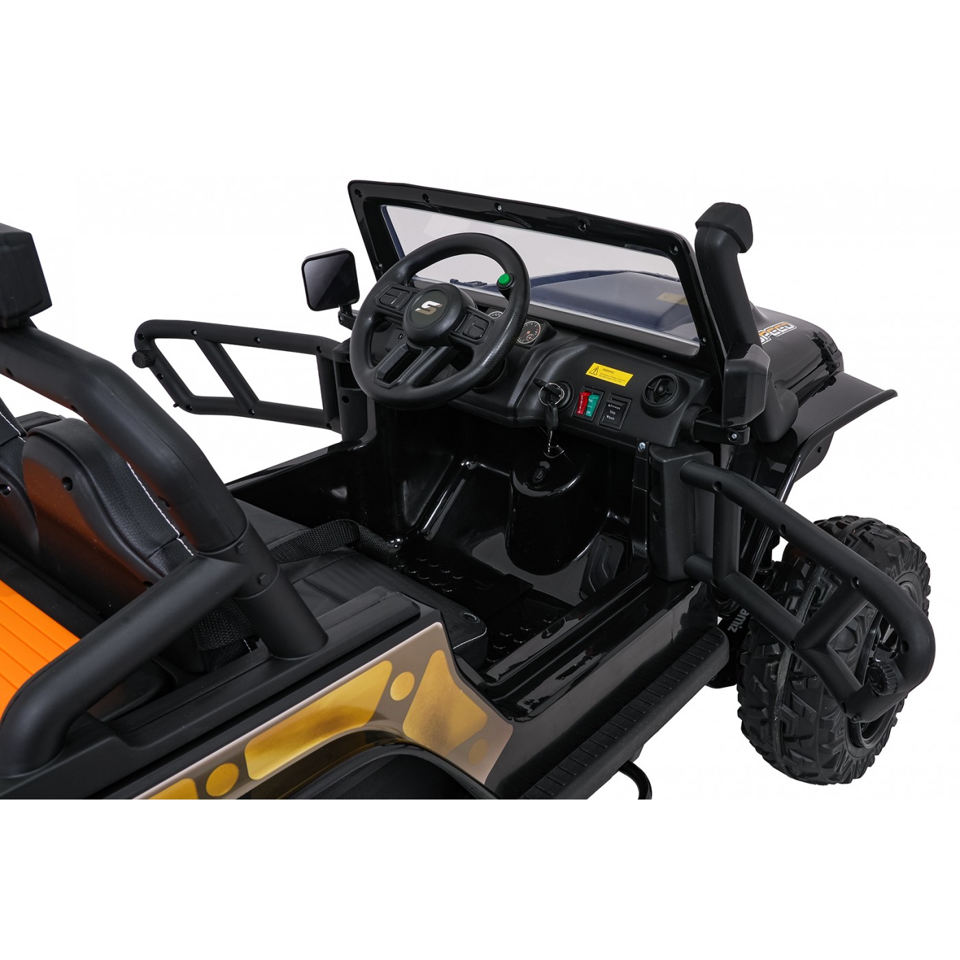 Jeep Monster Vozidlo Černá