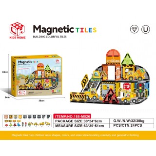 Sada magnetických kostek pro staveniště 41el.