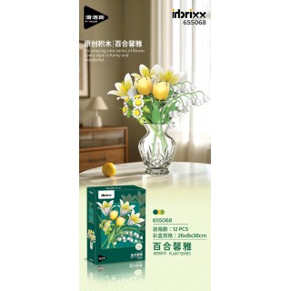 Sada cihel Bouquet White 376el.