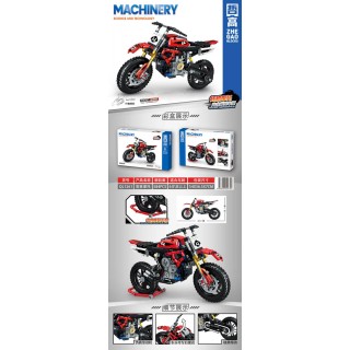 Motorka červená 584el.