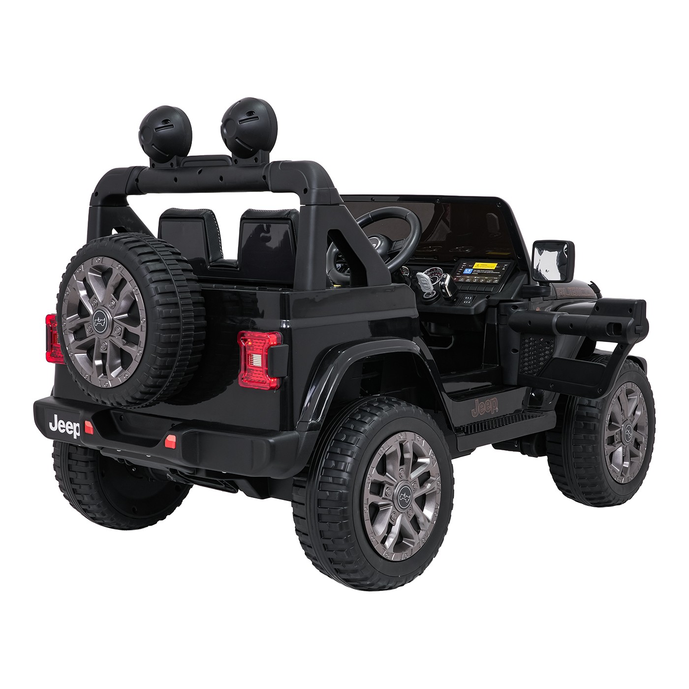 Jeep Wrangler Rubicon LIFT černé vozidlo