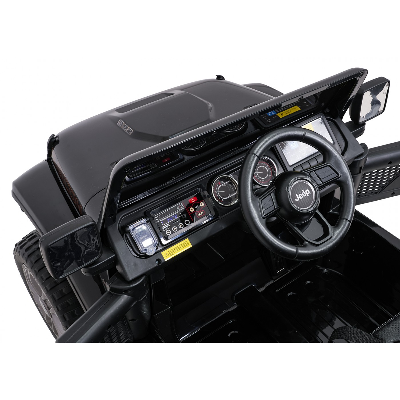 Jeep Wrangler Rubicon LIFT černé vozidlo