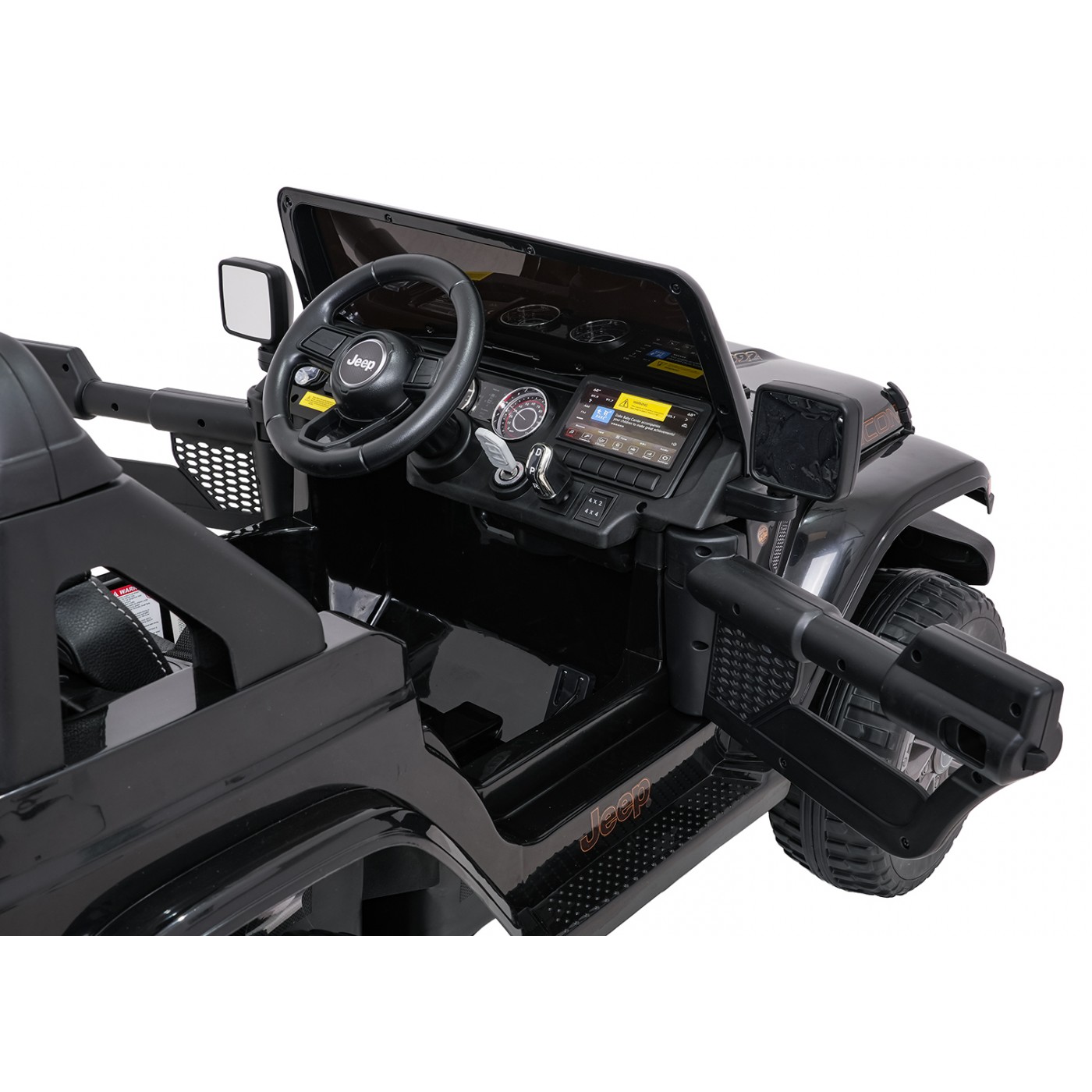 Jeep Wrangler Rubicon LIFT černé vozidlo