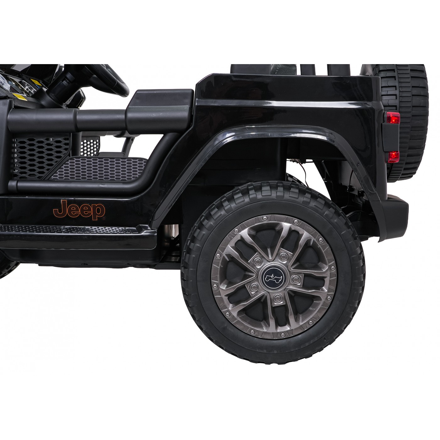 Jeep Wrangler Rubicon LIFT černé vozidlo