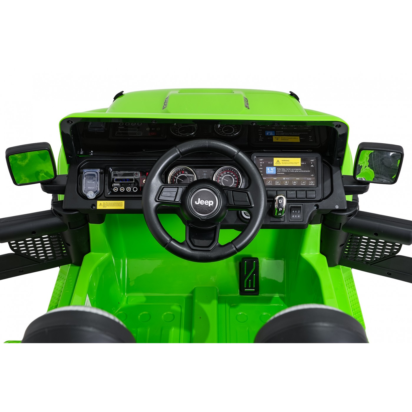Jeep Wrangler Rubicon LIFT Zelené vozidlo