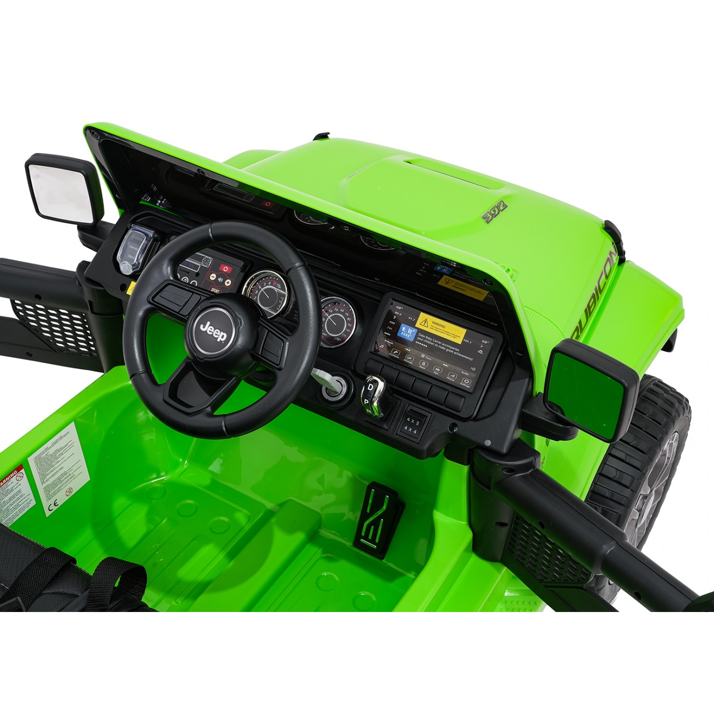Jeep Wrangler Rubicon LIFT Zelené vozidlo