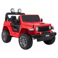 Jeep Wrangler Rubicon LIFT červené vozidlo