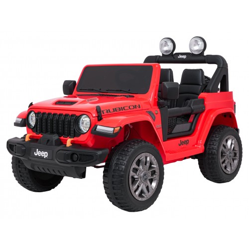 Jeep Wrangler Rubicon LIFT červené vozidlo