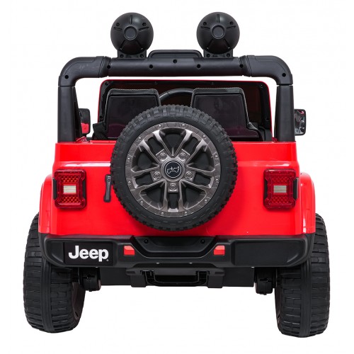 Jeep Wrangler Rubicon LIFT červené vozidlo