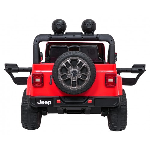 Jeep Wrangler Rubicon LIFT červené vozidlo