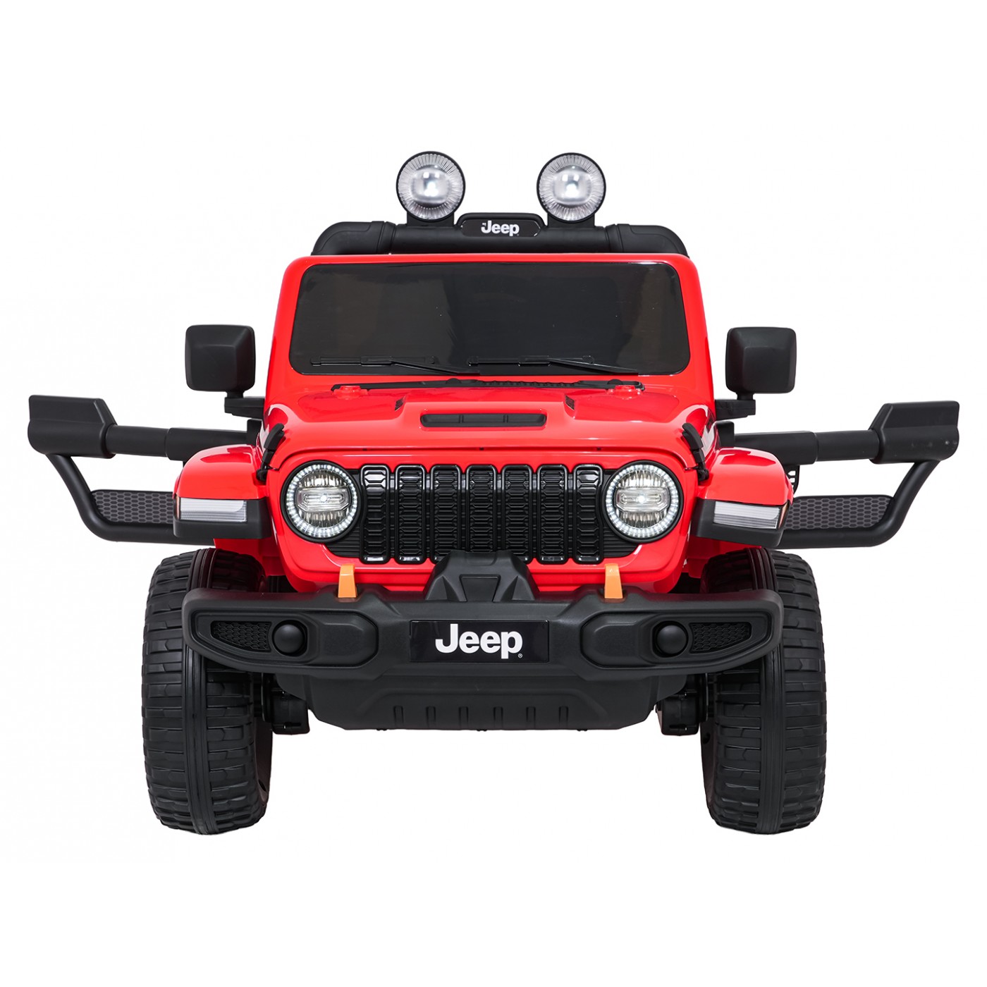 Jeep Wrangler Rubicon LIFT červené vozidlo