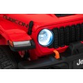 Jeep Wrangler Rubicon LIFT červené vozidlo