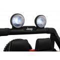 Jeep Wrangler Rubicon LIFT červené vozidlo