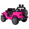 Jeep Wrangler Rubicon LIFT růžové vozidlo