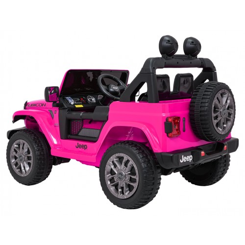 Jeep Wrangler Rubicon LIFT růžové vozidlo