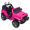 Jeep Wrangler Rubicon LIFT růžové vozidlo