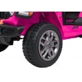 Jeep Wrangler Rubicon LIFT růžové vozidlo